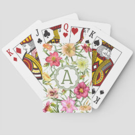 Daylilies gepersonaliseerd pokerkaarten