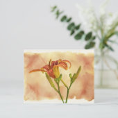 Daylilies - Hemerocallis Briefkaart (Staand voorkant)