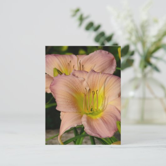 Daylillies Briefkaart (Staand voorkant)