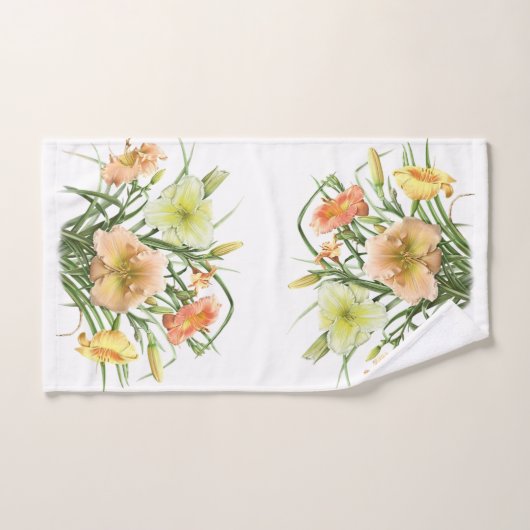 Daylily Bouquet Bad Handdoek (Handdoek)