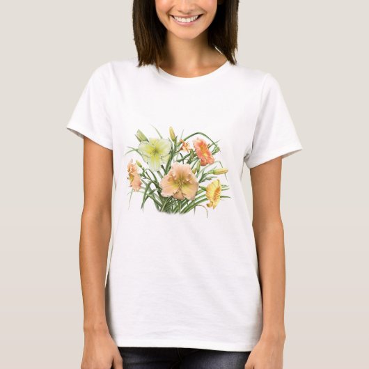 Daylily Bouquet T-shirt (Voorkant)