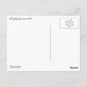 Daylily Briefkaart (Achterkant)