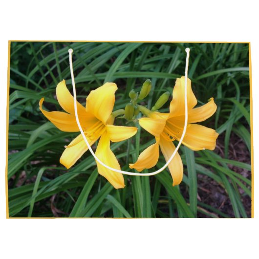 DAYLILY "Downey" Duo — ECHO PRINT. Large Cadeautasje (Achterkant)