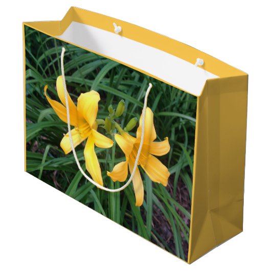 DAYLILY "Downey" Duo — ECHO PRINT. Large Cadeautasje (Achterkant Gekanteld)