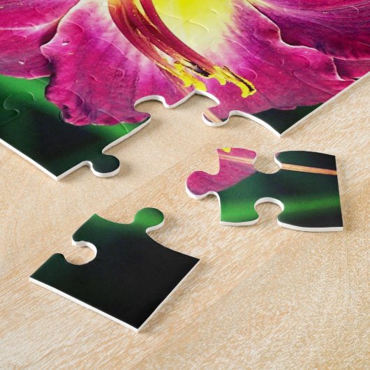 Daylily Flower Lijst Creëer Uw eigen foto Legpuzzel (Zijkant)