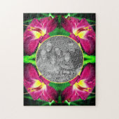 Daylily Flower Lijst Creëer Uw eigen foto Legpuzzel (Verticaal)