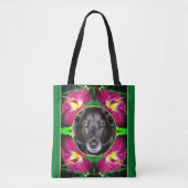 Daylily Flower Lijst Creëer Uw eigen foto Tote Bag (Voorkant)