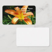 Daylily Foral Petals Visitekaartje (Voorkant / Achterkant)