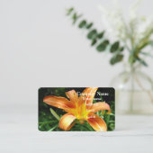 Daylily Foral Petals Visitekaartje (Staand voorkant)