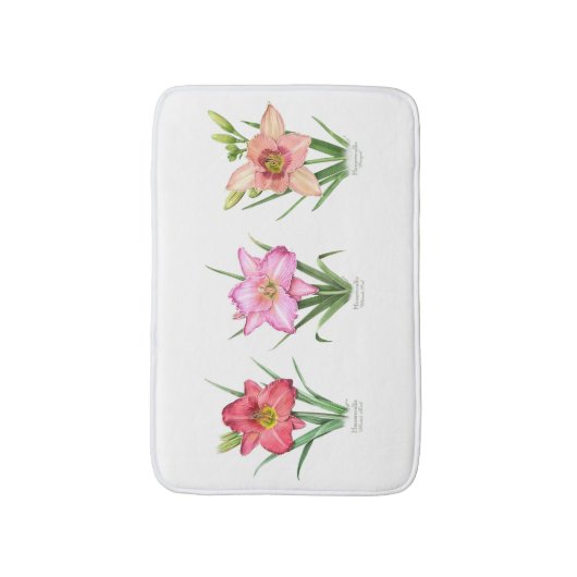 Daylily Garden Badmat (Voorkant Verticaal)