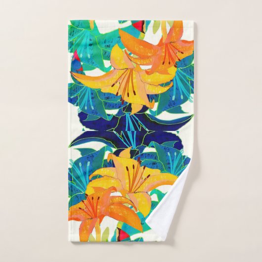 Daylily Hand Towel Handdoek (Handdoek)