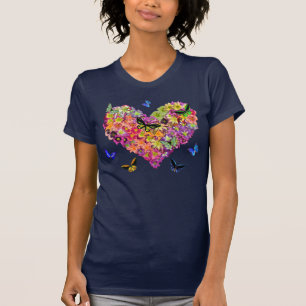Daylily Heart T-shirt
