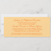 Daylily Hemerocallis-uitnodiging voor het florale Kaart (Achterkant)