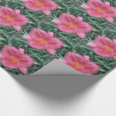 DAYLILY "Little Fat Dazzler" — ECHO PRINT — Cadeaupapier (Hoek)