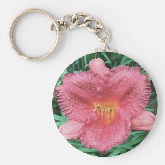 DAYLILY "Little Fat Dazzler" — Sleutelhanger (Voorkant)