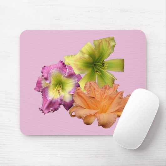 Daylily Mousepad Muismat (Met muis)