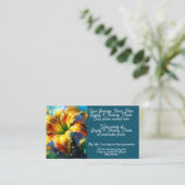 Daylily & Nursery Planten Shop Verkoop Etsy Visitekaartje (Staand voorkant)