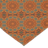 Daylily Oranje Mandala Tafelkleed (Gekanteld)