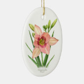 Daylily - Svengali Keramisch Ornament (Rechts)
