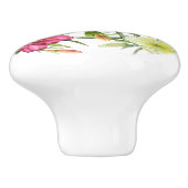 Daylivlies over de hele wereld keramische knop (Zijkant)