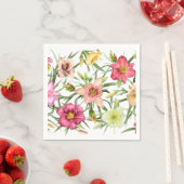 Daylivlies over de hele wereld servet (Insitu)