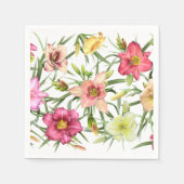 Daylivlies over de hele wereld servet (Voorkant)