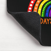 Days Brighter Fun Teacher 100ste schooldag Muismat (Hoek)