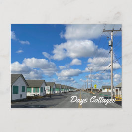 Days Cottages Briefkaart, Shore Road Uitzicht Briefkaart