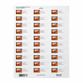 Days End Kandelaar Toren Overlook Canyonlands NP Etiket (Full Sheet)