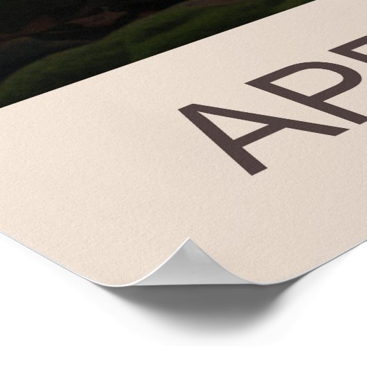 Day's End op de Appalachian Trail Poster (Hoek)