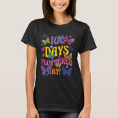 Days Fluttered By - 100ste dag van de School Butte T-shirt (Voorkant)