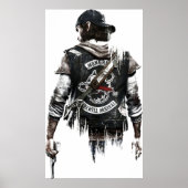 Days Gone Video Game Poster (Voorkant)