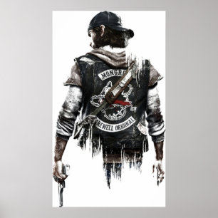 Days Gone Video Game Poster