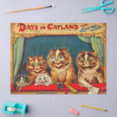 Days in Catland with Louis Wain by Louis Wain Tissuepapier (Craft)