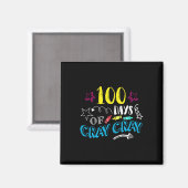 Days of Cray Cray - Leraar Student 100ste dagen va Magneet (Voorkant / Achterkant)