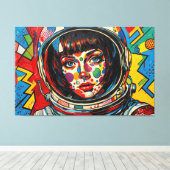 DAYS OF DISCOVERY 10 CANVAS AFDRUK (Insitu (Houten vloer))