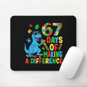 Days Of Making A Difference Dinosaur Autism Teache Muismat (Met muis)