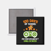 Days of School Achievement ontgrendelde videogamer Magneet (Voorkant / Achterkant)