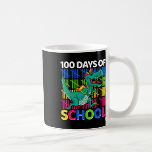 Days of School Fun Dinosaurus Docenten Kinder nieu Koffiemok