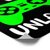 Days of School Gamer Level 100 ontgrendeld Poster (Hoek)