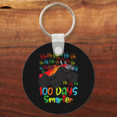 Days of School Kindergarten Smarter Boys Monster T Sleutelhanger (Voorkant)