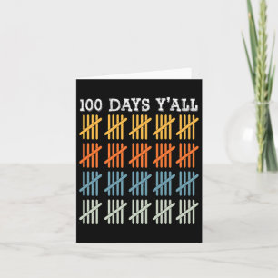Days of School T-shirt Kinder 100ste schooldag Kaart
