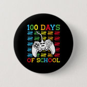 Days of School Videogames Controller Gaming Kinder Ronde Button 5,7 Cm (Voorkant)