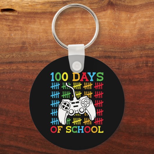 Days of School Videogames Controller Gaming Kinder Sleutelhanger (Voorkant)