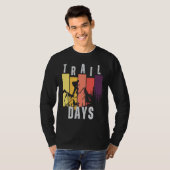 Days of trail   adventure trail t-shirt (Voorkant volledig)