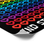 Days Pre-K Loving It Hearts 100ste Dag van de Scho Poster (Hoek)