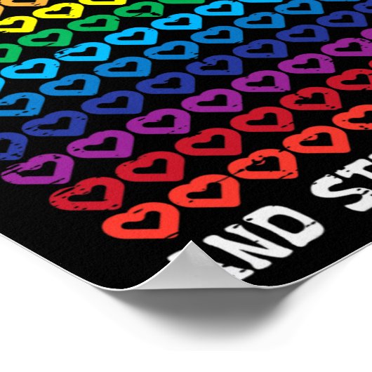 Days Pre-K Loving It Hearts 100ste Dag van de Scho Poster (Hoek)