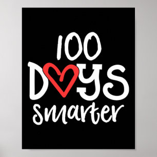 Days Smarter 100ste Dag van de School Vriendelijkh Poster