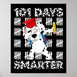Days Smarter Happy 100th Day of School 100 voor jo Poster