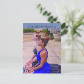 Daysha Nichole en Paige Marie, briefkaart (Staand voorkant)